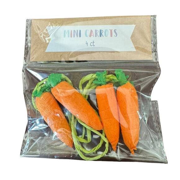 Easter Bunny Twine Raffia Faux Carrots Farmhouse Decor Multiple Sizes Spring - Picture 6 of 7